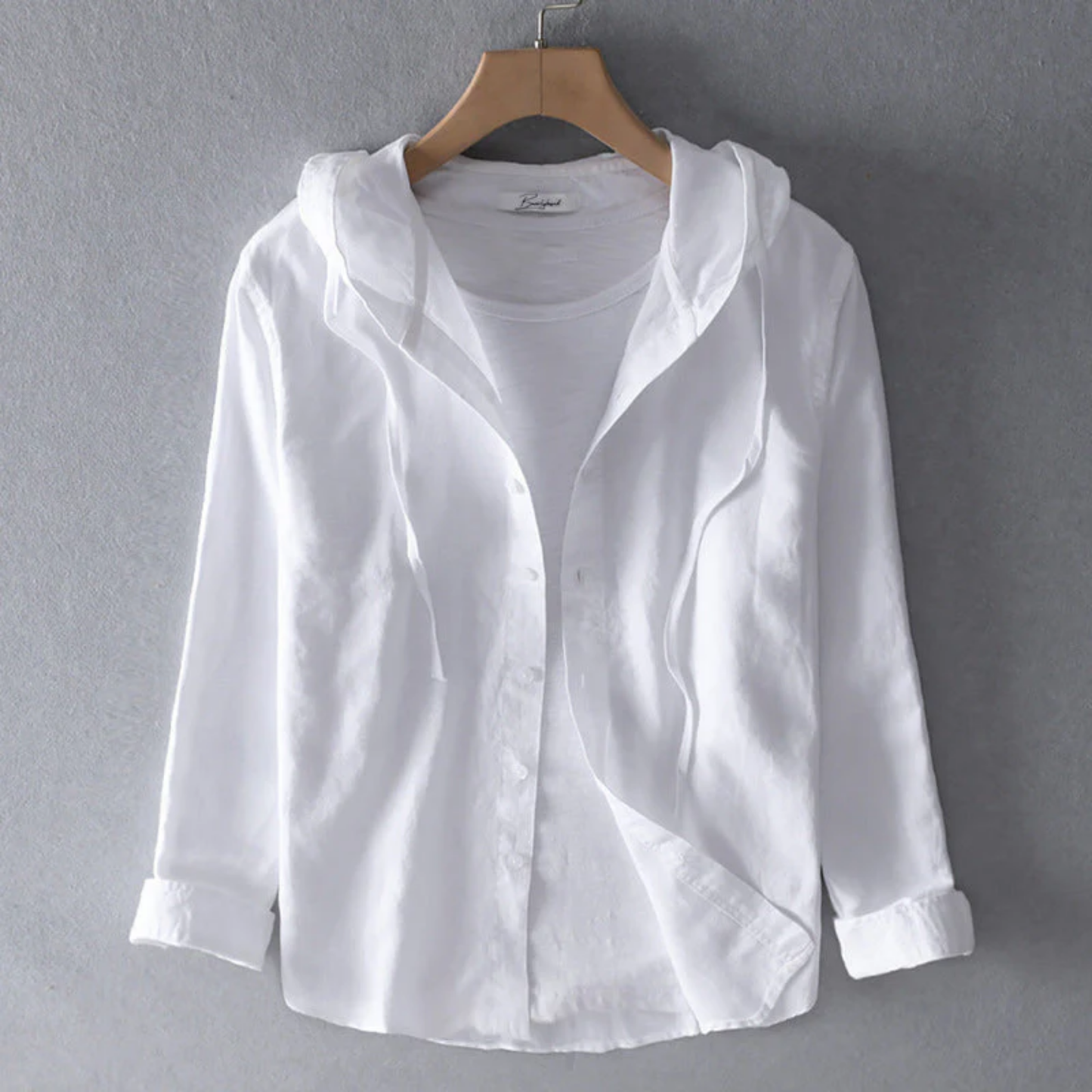 ÉLOI™ CHEMISE LÉGÈRE EN LIN À CAPUCHE
