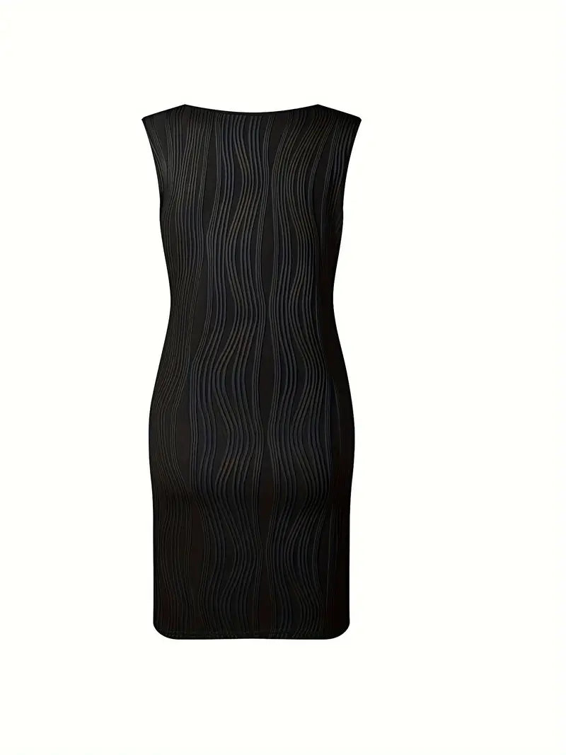 ALENA™ ROBE MIDI À RAYURES