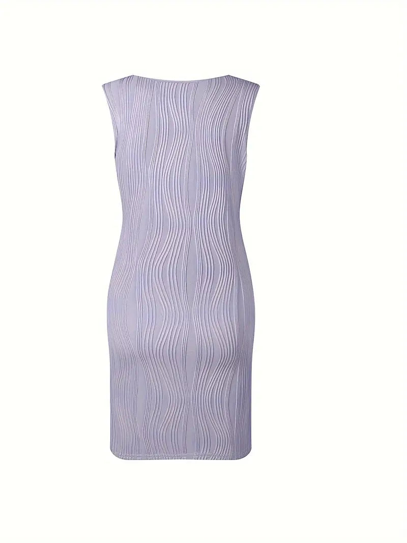 ALENA™ ROBE MIDI À RAYURES