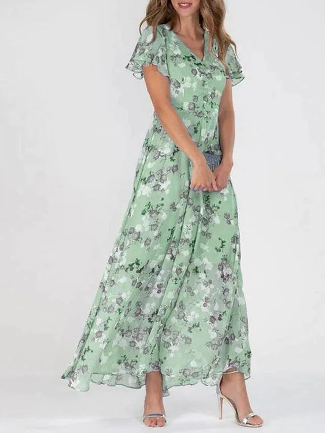 ELISE | ROBE MAXI COLORÉE
