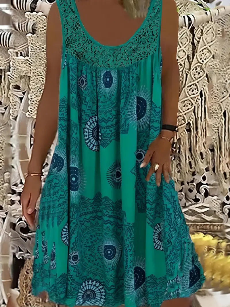 CAMILA™ ROBE TABLIER EN DENTELLE ÉLÉGANTE