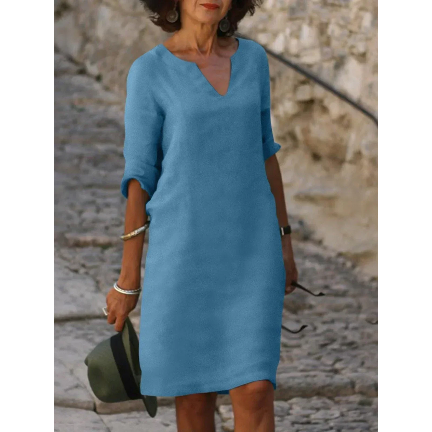 ISALINE™ ROBE COURTE BOHÈME