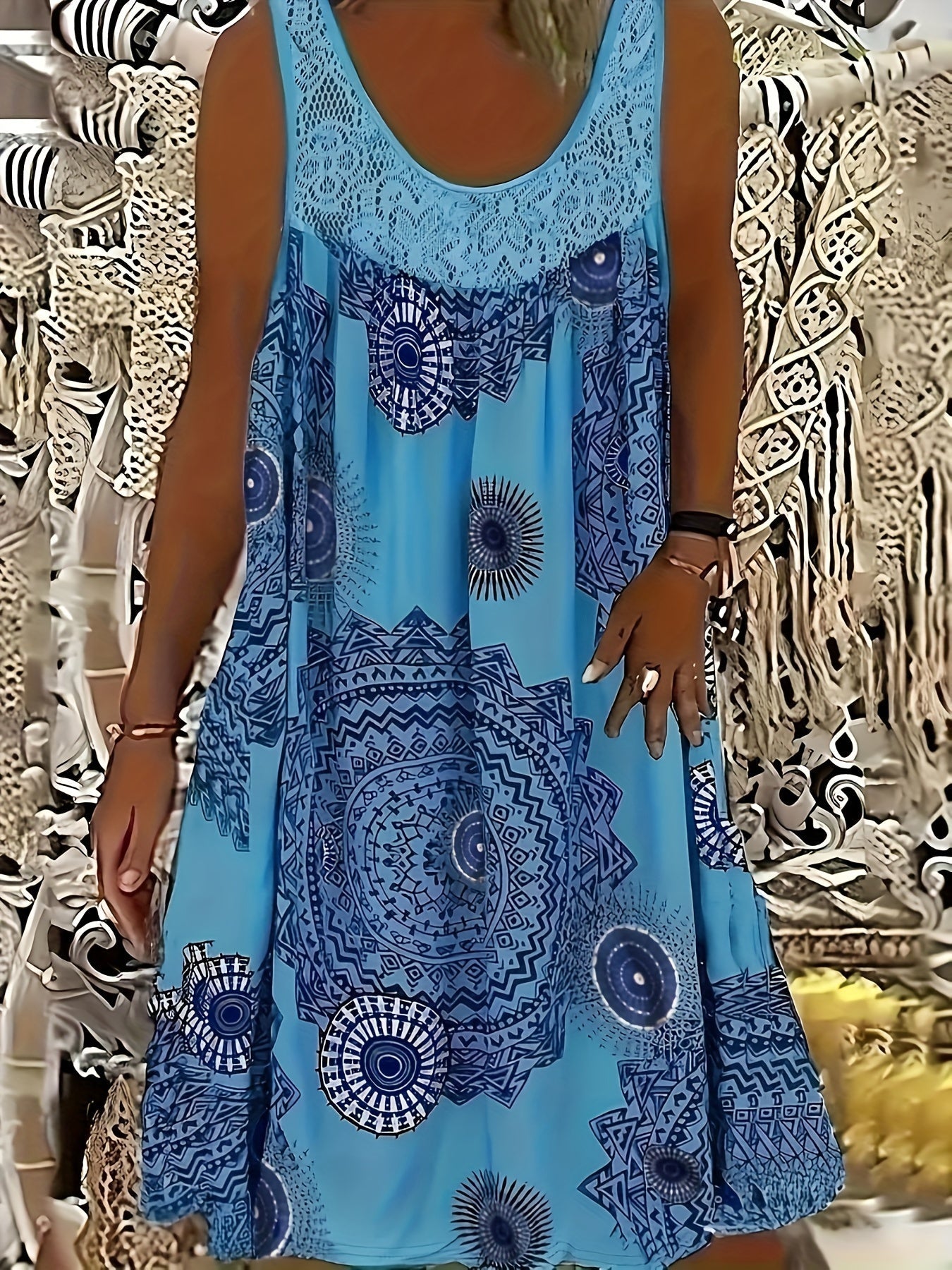 CAMILA™ ROBE TABLIER EN DENTELLE ÉLÉGANTE