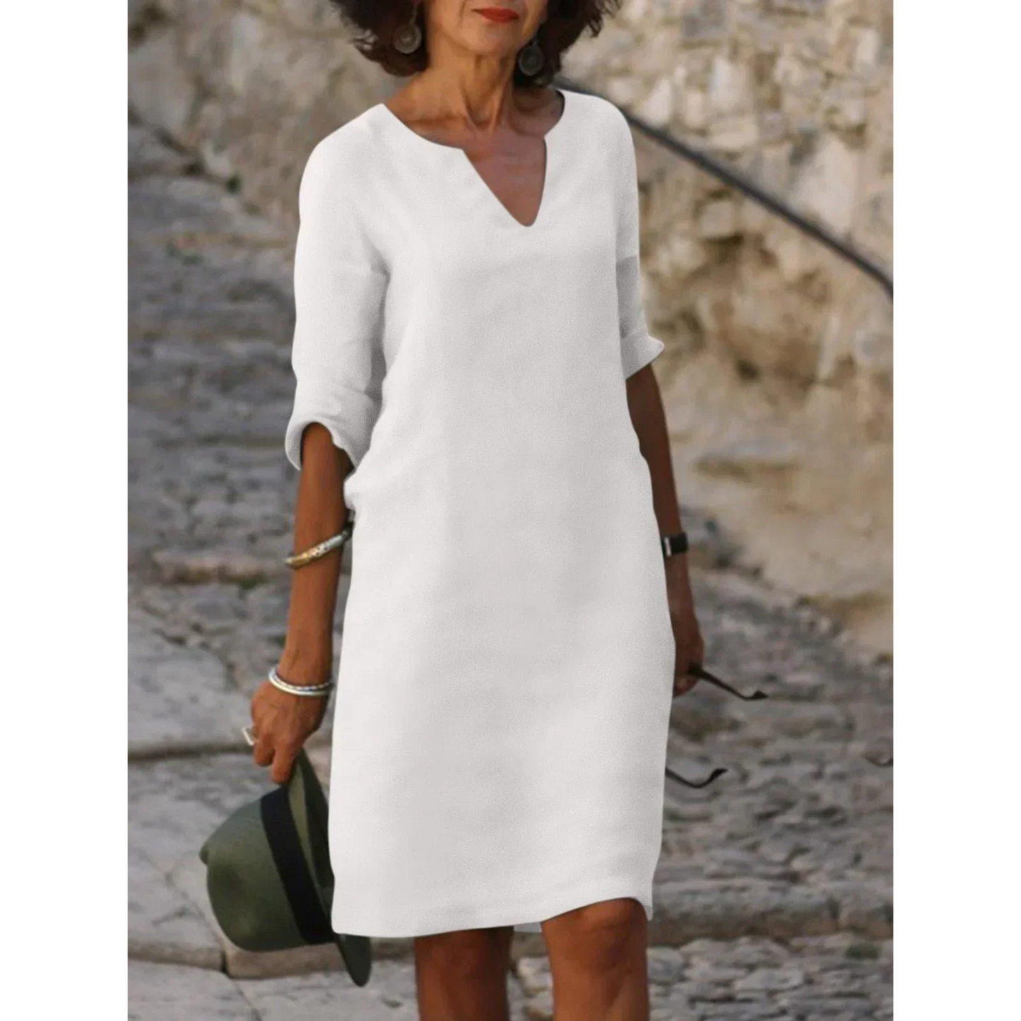 ISALINE™ ROBE COURTE BOHÈME