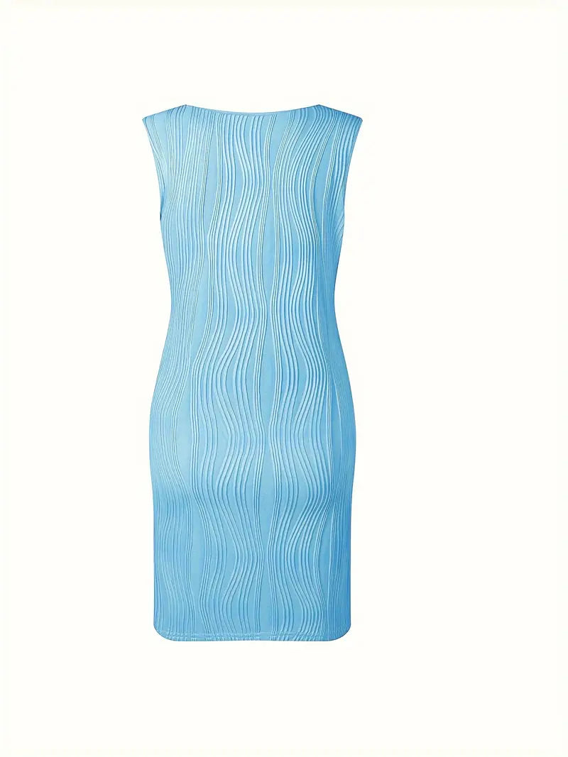 ALENA™ ROBE MIDI À RAYURES