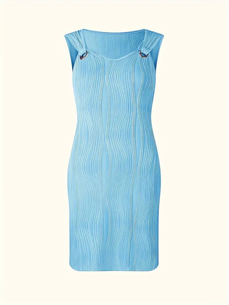 ALENA™ ROBE MIDI À RAYURES