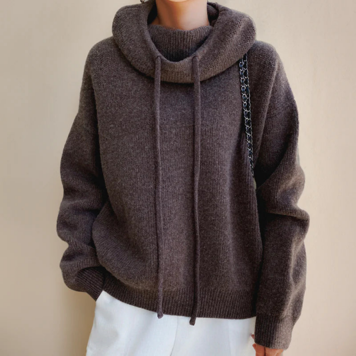 ARLIE™ SWEAT À CAPUCHE SLIMMING EN MAILLE