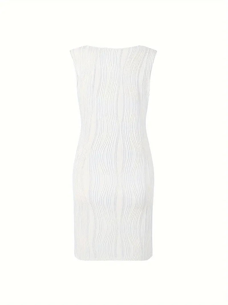 ALENA™ ROBE MIDI À RAYURES