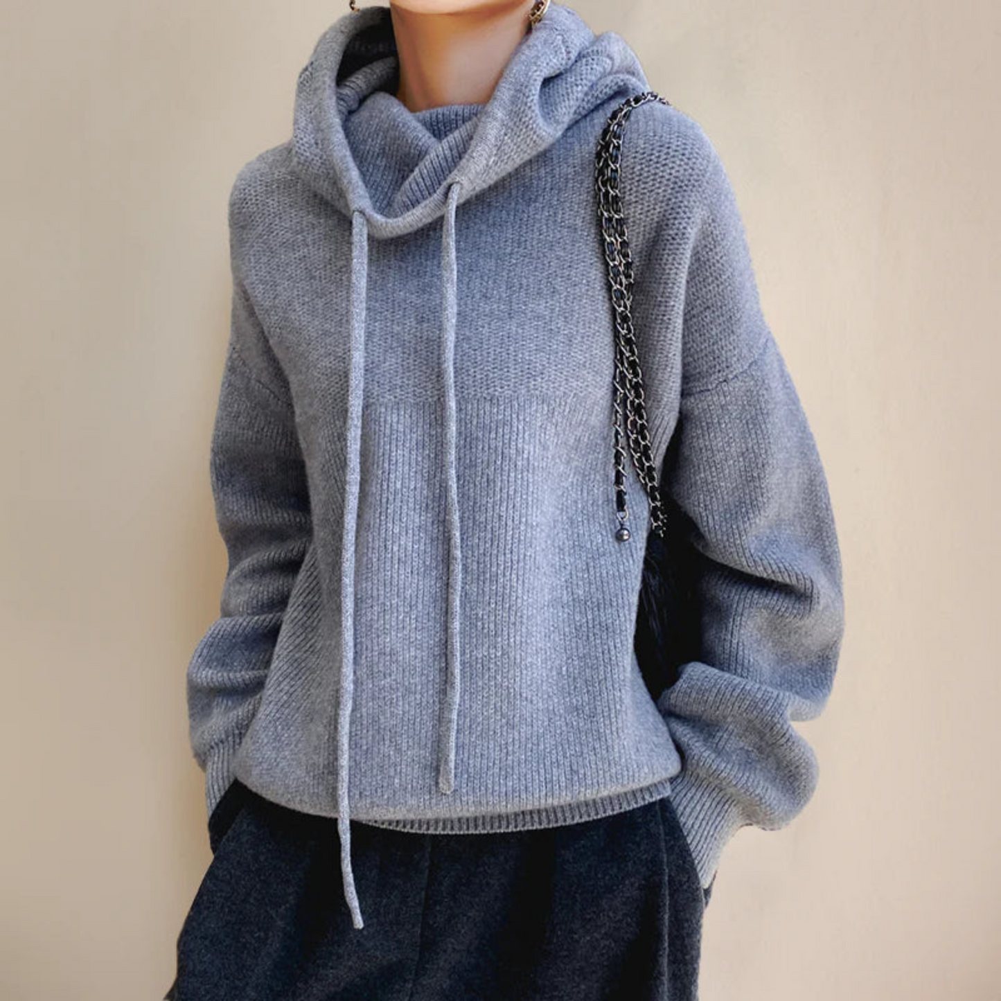 ARLIE™ SWEAT À CAPUCHE SLIMMING EN MAILLE