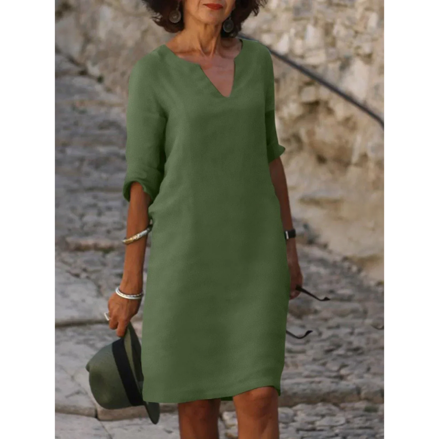 ISALINE™ ROBE COURTE BOHÈME