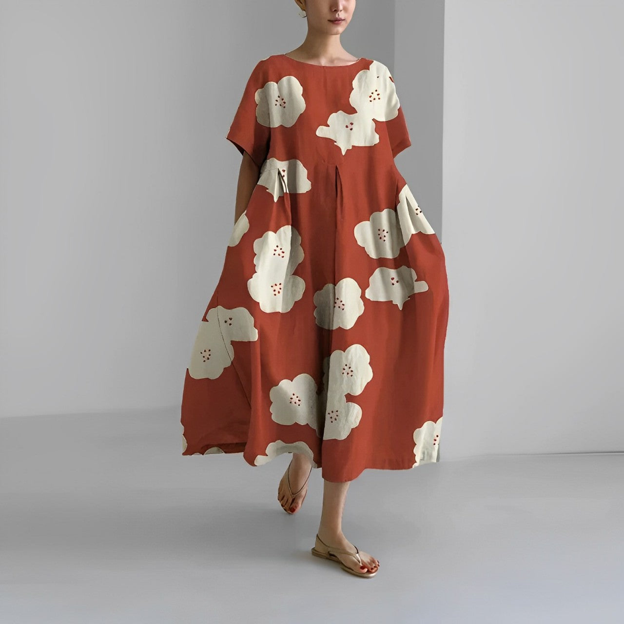 ESME™ ROBE BOHÈME À FLEURS