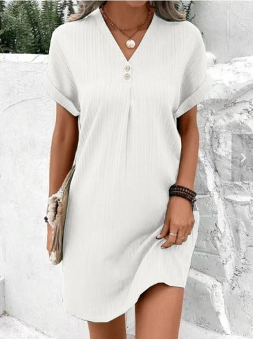 MAYA™ ROBE ÉLÉGANTE À COL V