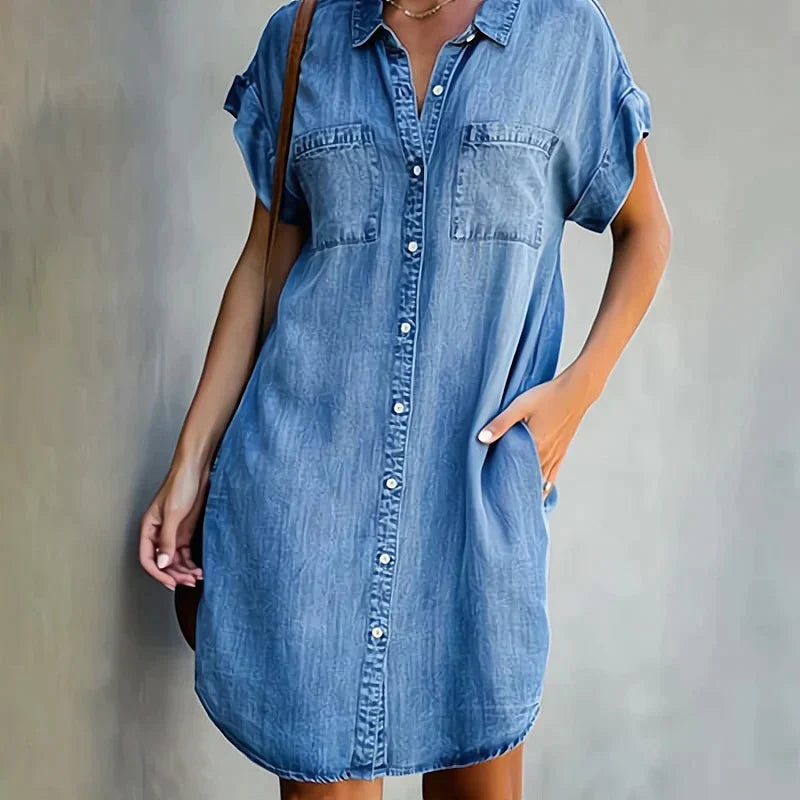 ROBE AUBREE DÉCONTRACTÉE EN JEA