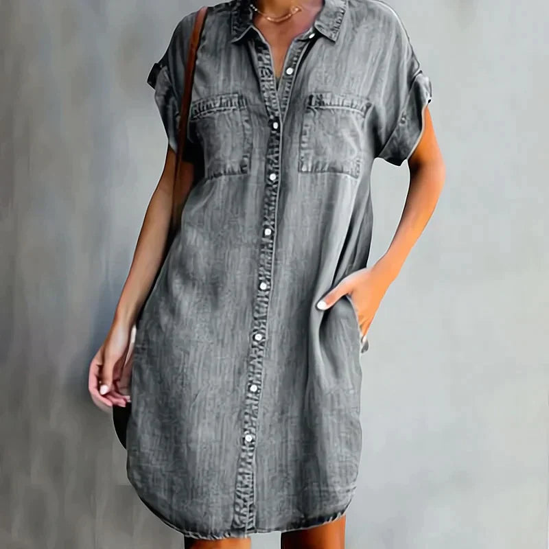 ROBE AUBREE DÉCONTRACTÉE EN JEA