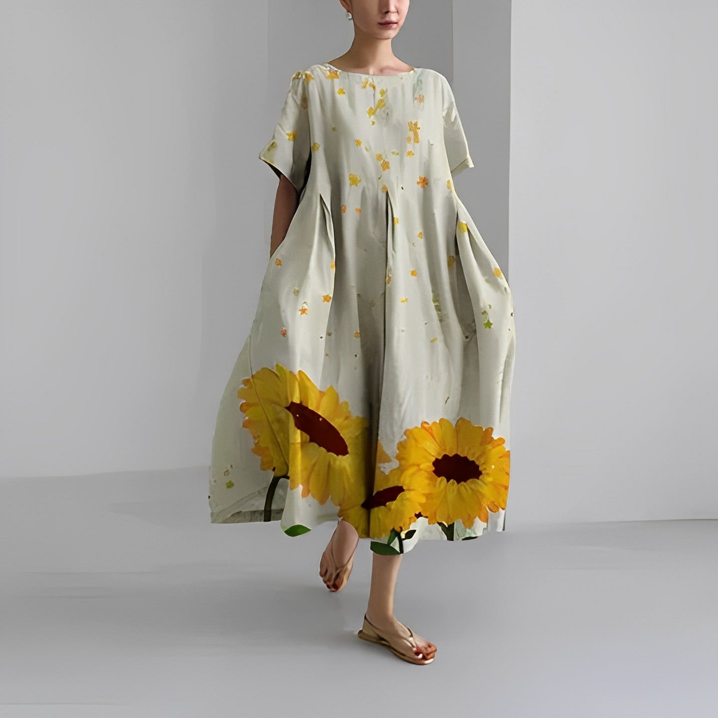 ESME™ ROBE BOHÈME À FLEURS