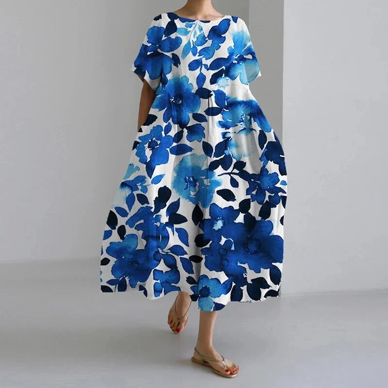 ESME™ ROBE BOHÈME À FLEURS