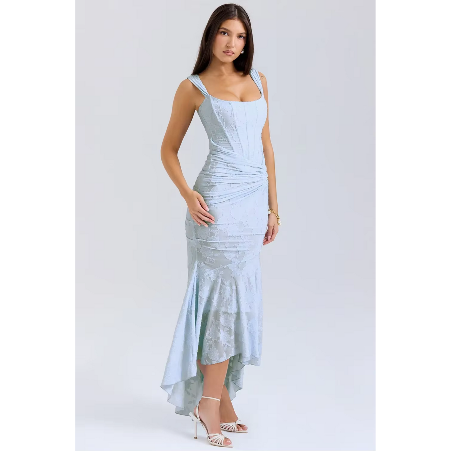 AMÉLIE™ ROBE MAXI DOS NU