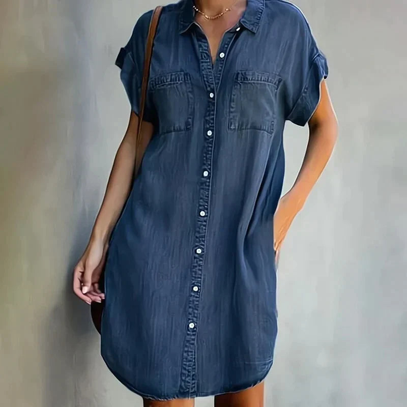 ROBE AUBREE DÉCONTRACTÉE EN JEA