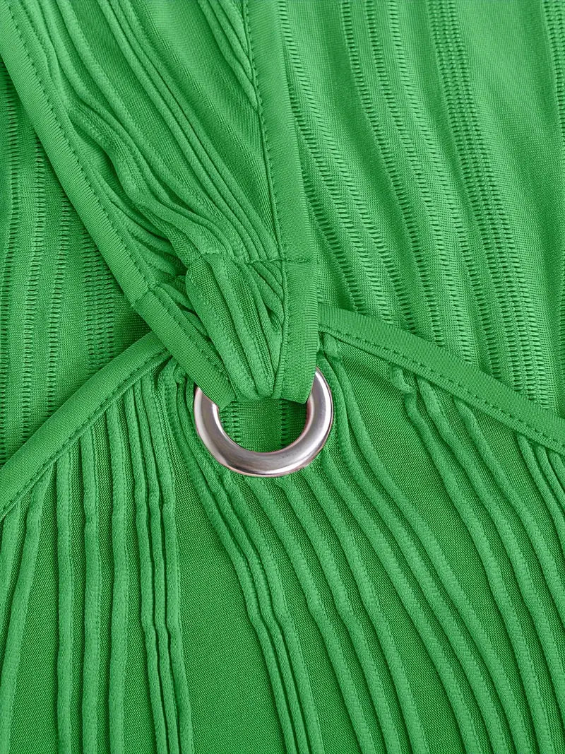 ALENA™ ROBE MIDI À RAYURES