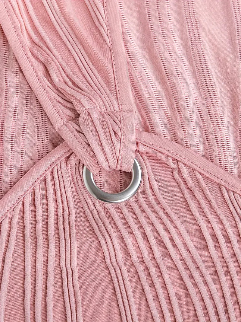 ALENA™ ROBE MIDI À RAYURES
