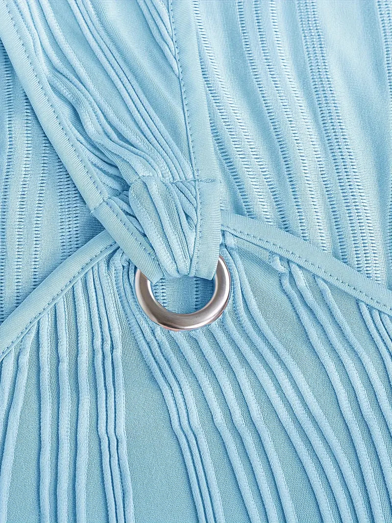 ALENA™ ROBE MIDI À RAYURES