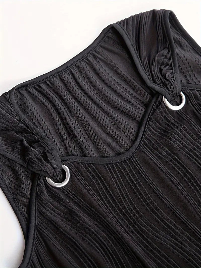 ALENA™ ROBE MIDI À RAYURES
