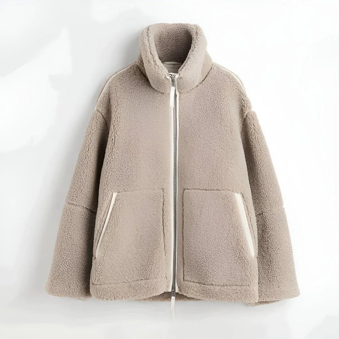 ÉCLAT HIVERNAL™ MANTEAU TEDDY FLEECE ULTRA-CHAUD