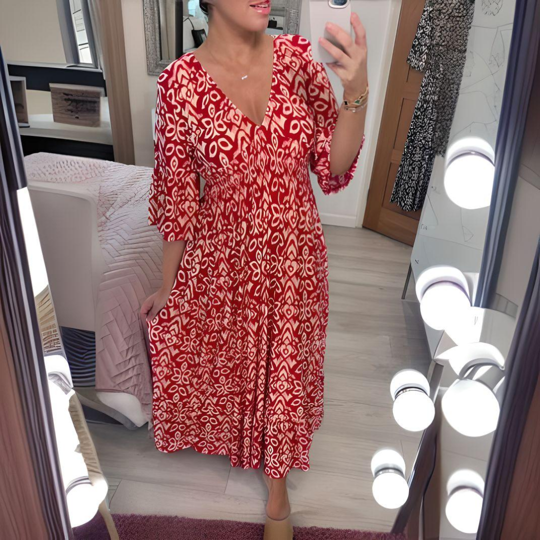VIVIENNE™ ROBE MAXI BOHÈME
