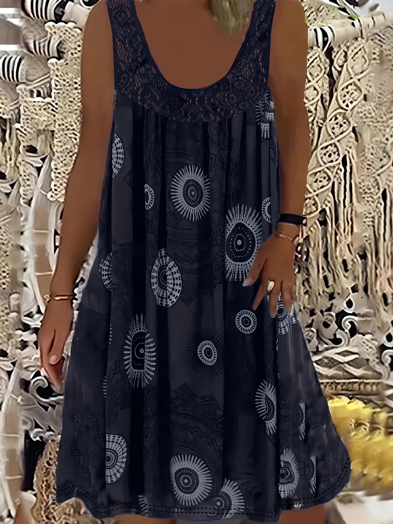 CAMILA™ ROBE TABLIER EN DENTELLE ÉLÉGANTE