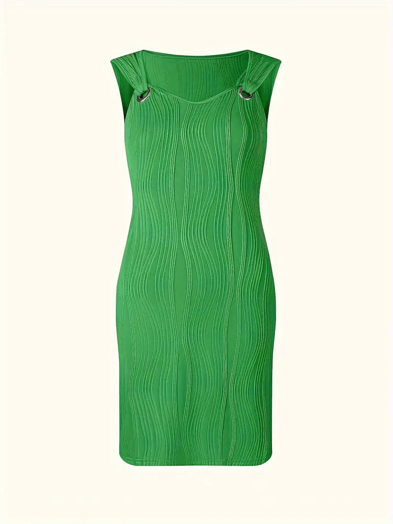 ALENA™ ROBE MIDI À RAYURES