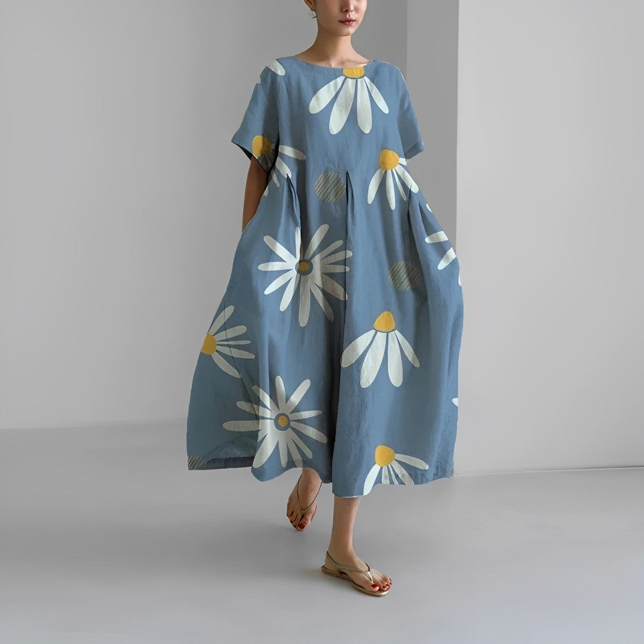 ESME™ ROBE BOHÈME À FLEURS