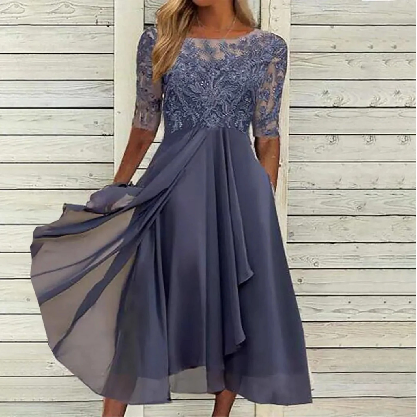 AURÉA™ – ROBE LONGUE DÉGRADÉE
