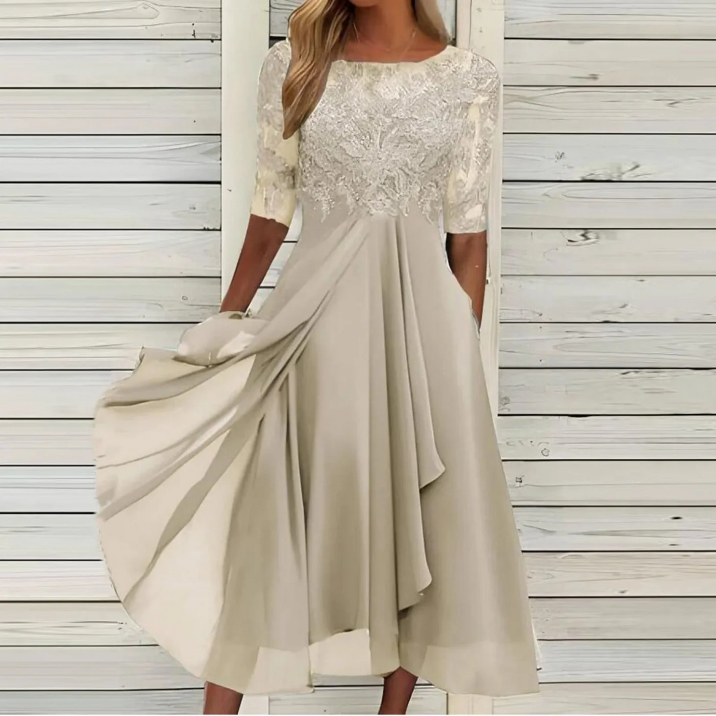 AURÉA™ – ROBE LONGUE DÉGRADÉE