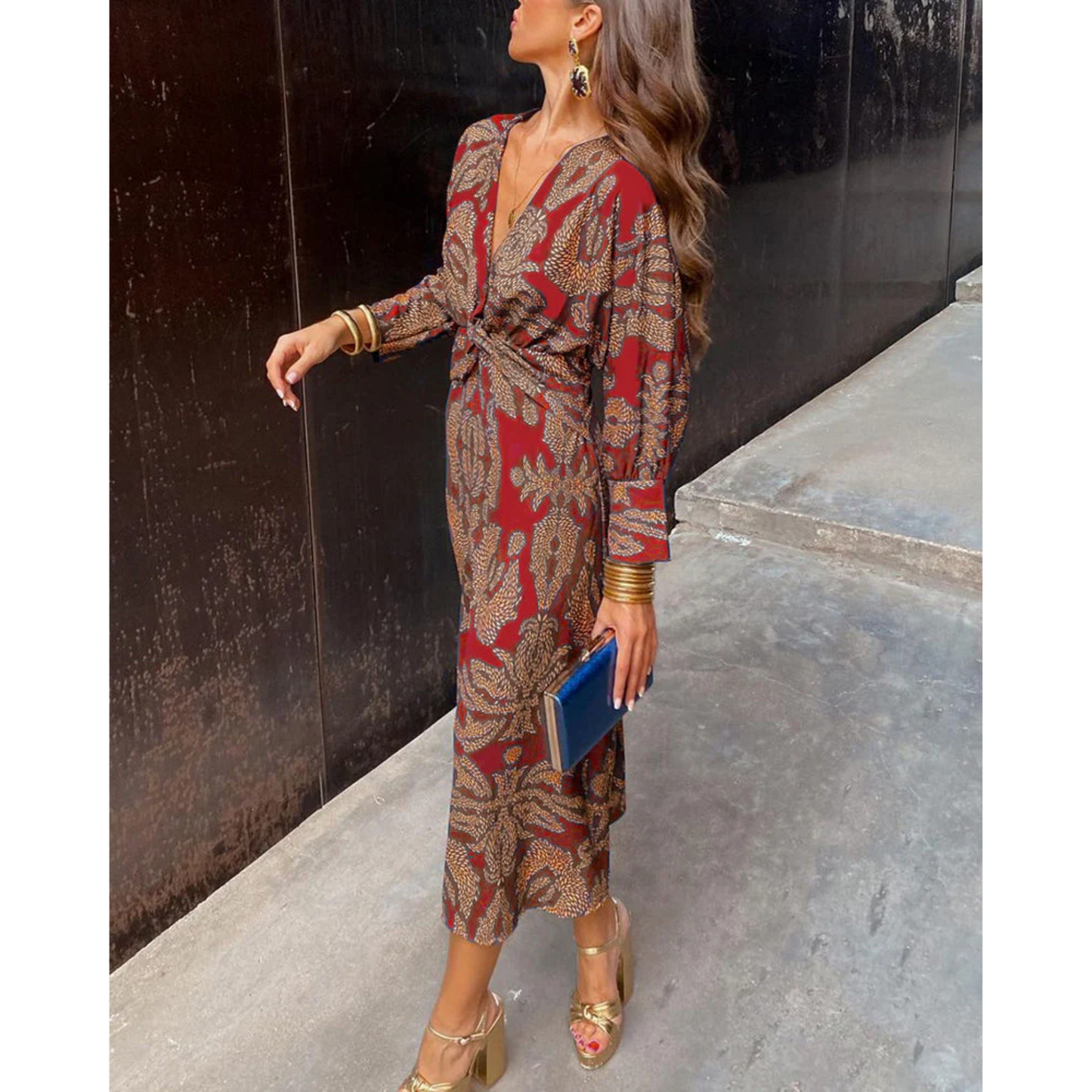 CLÉMENCE™ ROBE LONGUE SANS MANCHES