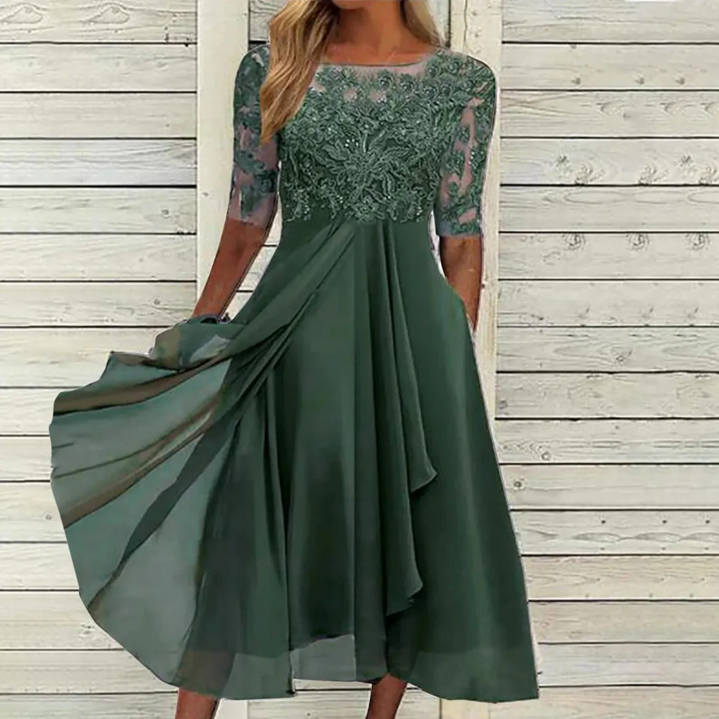 AURÉA™ – ROBE LONGUE DÉGRADÉE