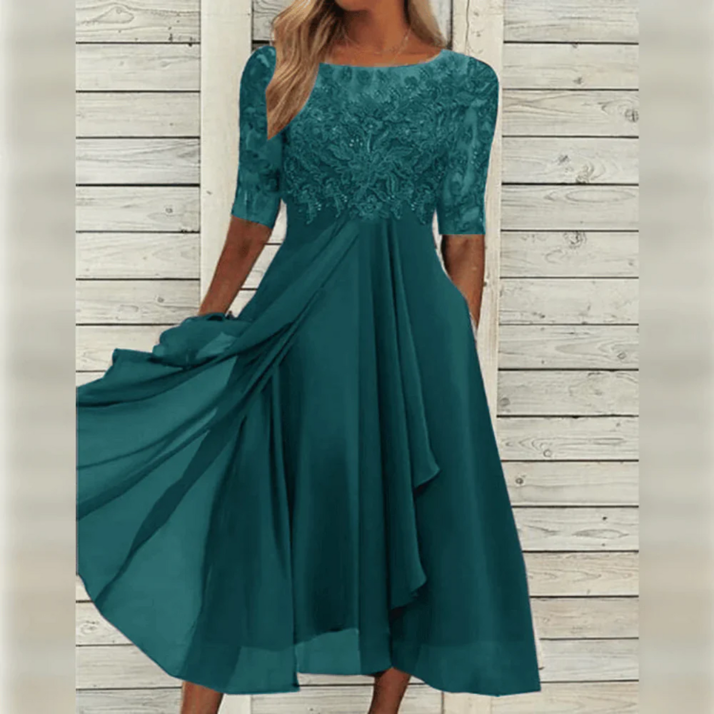 AURÉA™ – ROBE LONGUE DÉGRADÉE