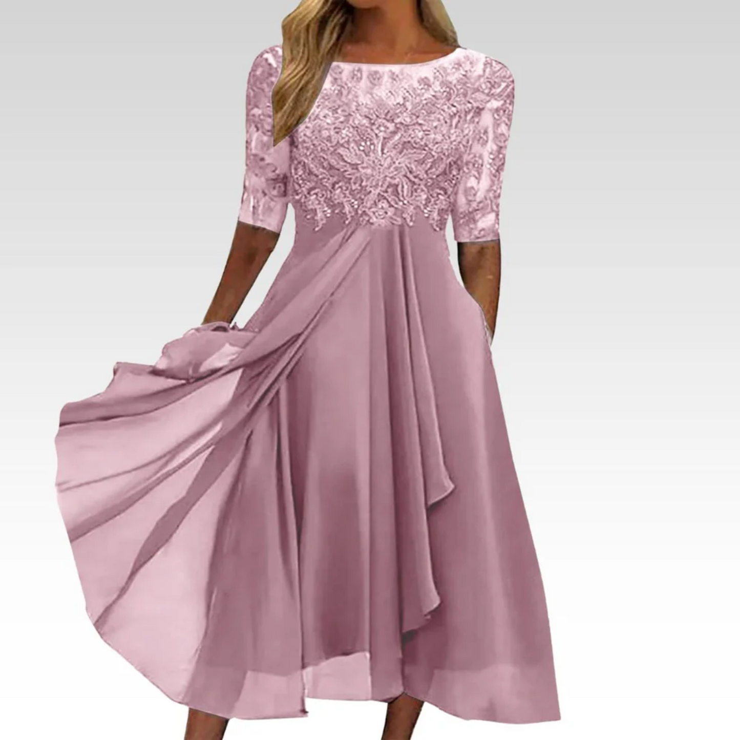 AURÉA™ – ROBE LONGUE DÉGRADÉE