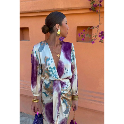 OCÉANE™ ENSEMBLE BLOUSE & JUPE TIE-DYE