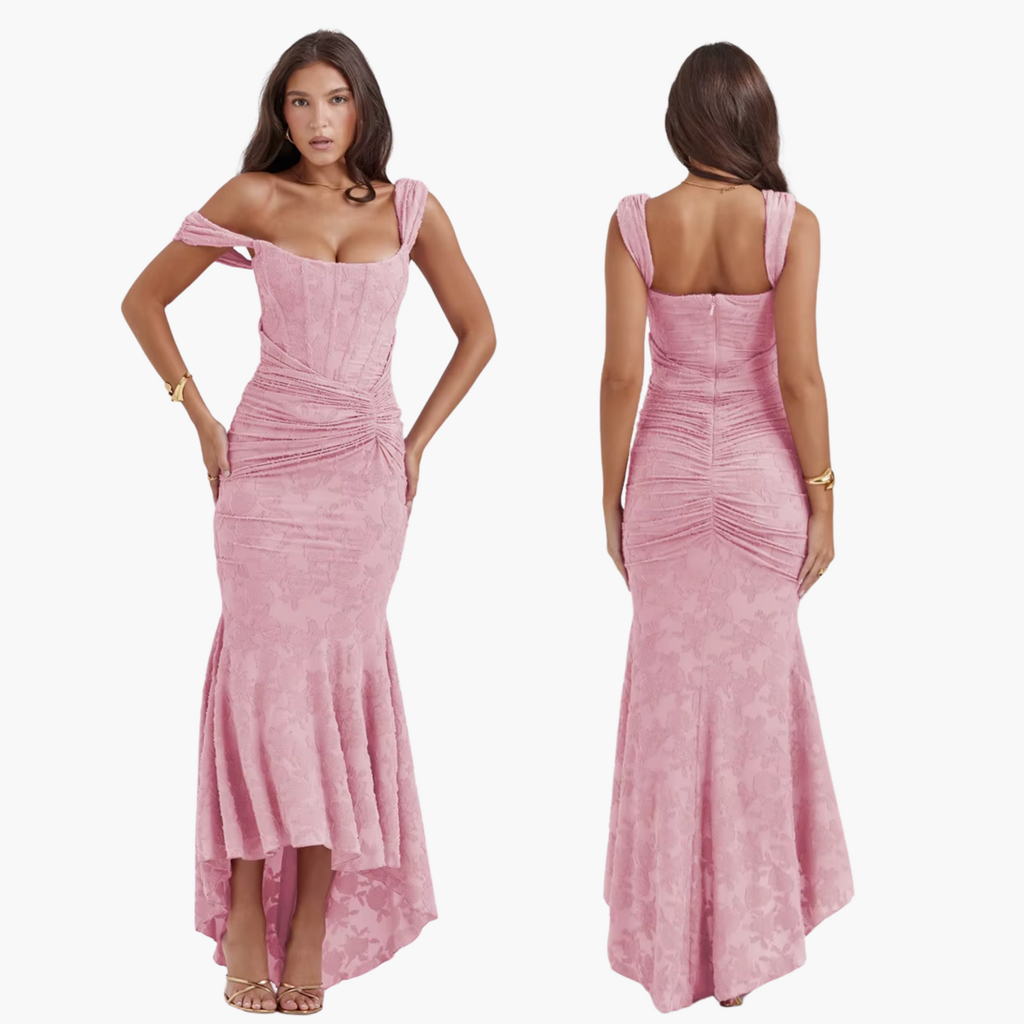 AMÉLIE™ ROBE MAXI DOS NU