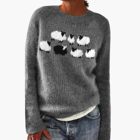 BARBARA™ PULL AUTOMNAL RÉTRO