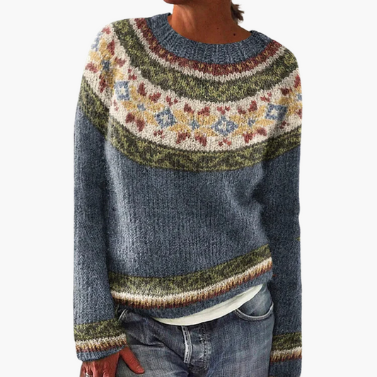 MELINDA™ PULL AUTOMNAL RÉTRO POUR UN STYLE COSY ET CHIC