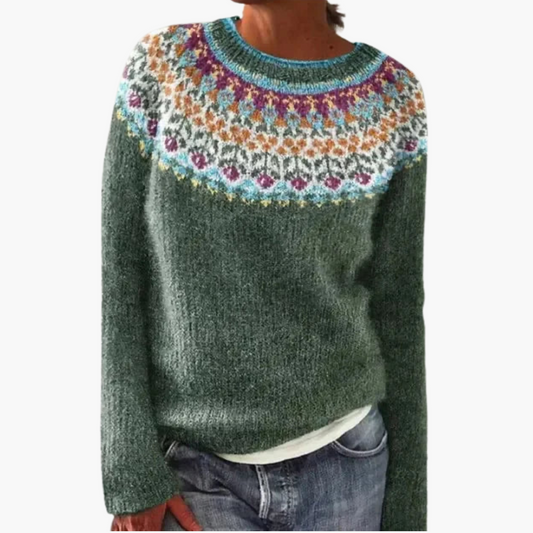 HELENA™ PULL AUTOMNAL RÉTRO POUR UN STYLE COSY ET CHIC