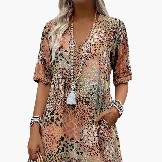 ÉLINA™ ROBE VINTAGE BOHÈME