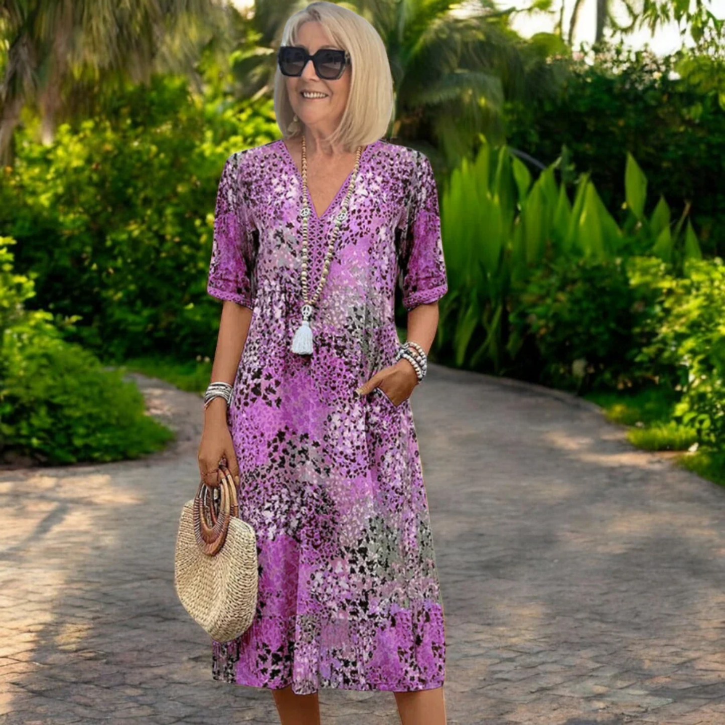 ÉLINA™ ROBE VINTAGE BOHÈME