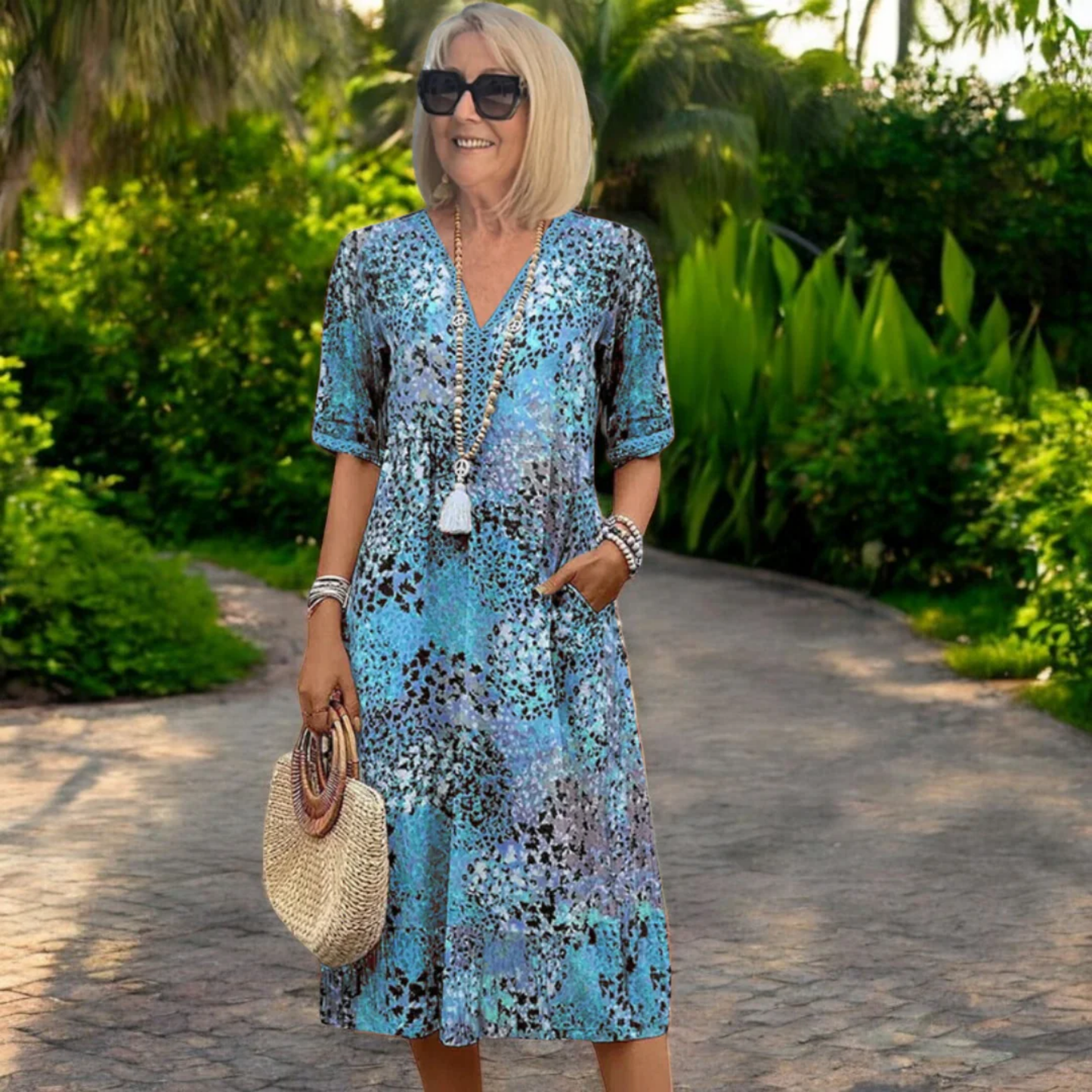 ÉLINA™ ROBE VINTAGE BOHÈME