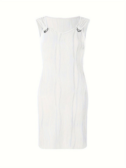 ALENA™ ROBE MIDI À RAYURES