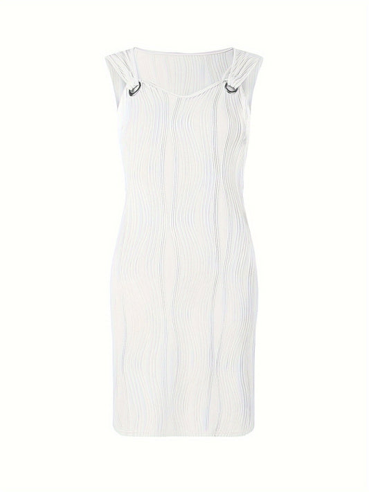 ALENA™ ROBE MIDI À RAYURES