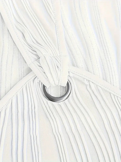 ALENA™ ROBE MIDI À RAYURES