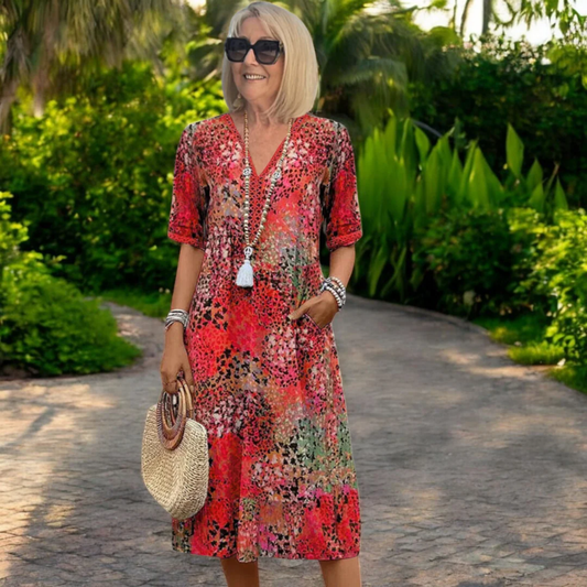 ÉLINA™ ROBE VINTAGE BOHÈME