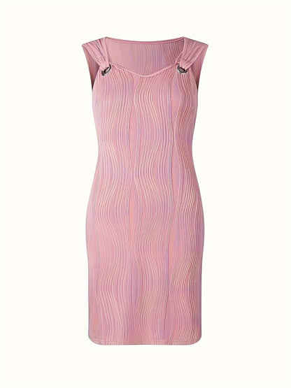 ALENA™ ROBE MIDI À RAYURES